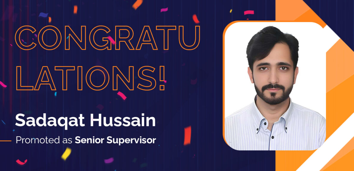 Sadaqat Hussain (Senior Supervisor Ecommerce)