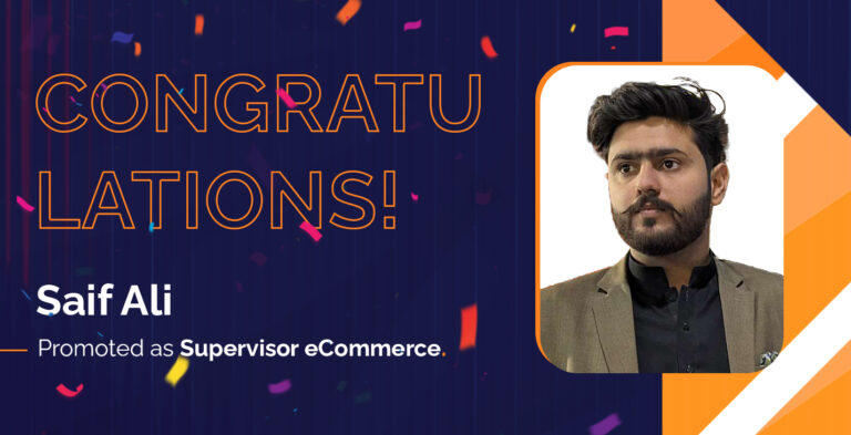 Saif Ali (Supervisor E-Commerce)