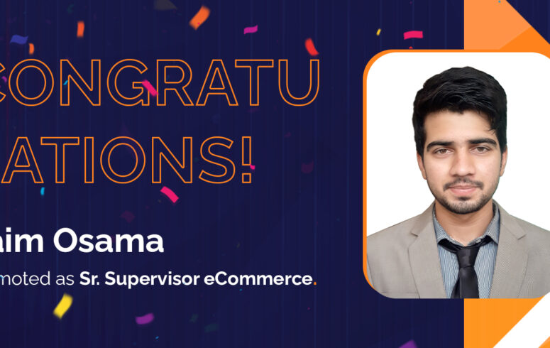 Saim Osama (Senior Supervisor E-Commerce)