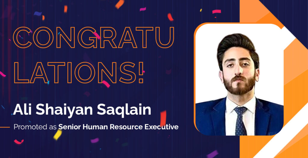 Ali Shaiyan Saqlain (Senior HR Executive)