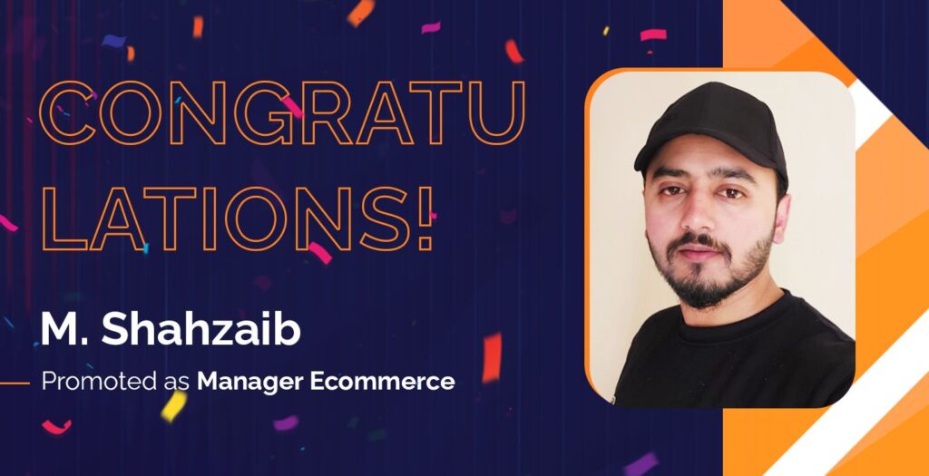 M. Shahzaib (Manager E-commerce)