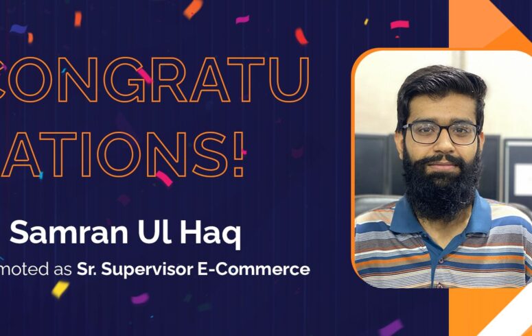 M. Samran Ul Haq (Senior Supervisor Ecommerce) 