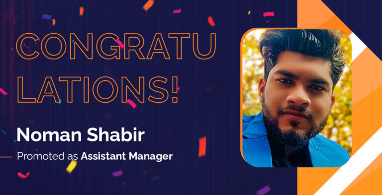 Noman Shabbir (Assistant Manager eCommerce)