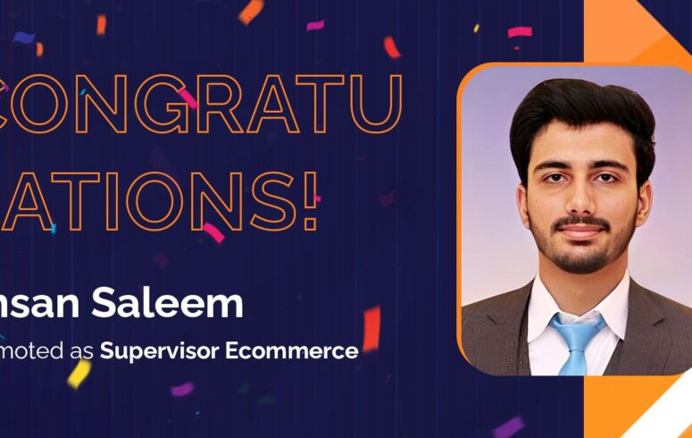 Ahsan Saleem (Supervisor Ecommerce)