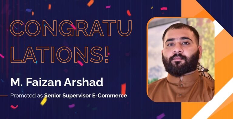 M. Faizan Arshad (Senior Supervisor E-Commerce)