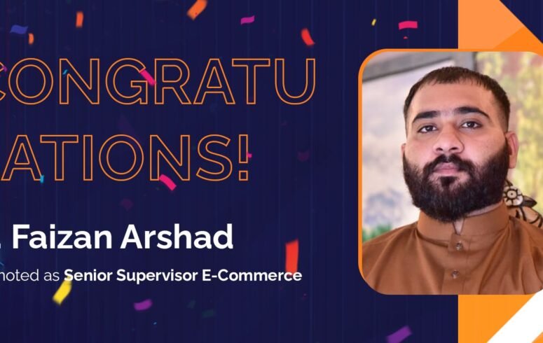 M. Faizan Arshad (Senior Supervisor E-Commerce)